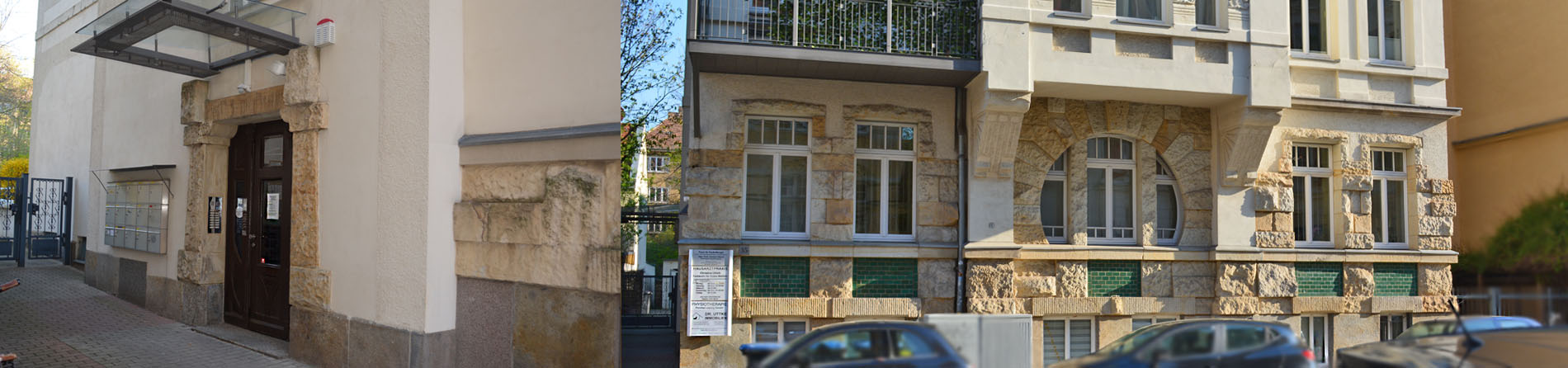 Hausarztpraxis Süd - Eingangsbereich